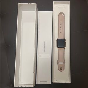 Smartwatch with Pink Band